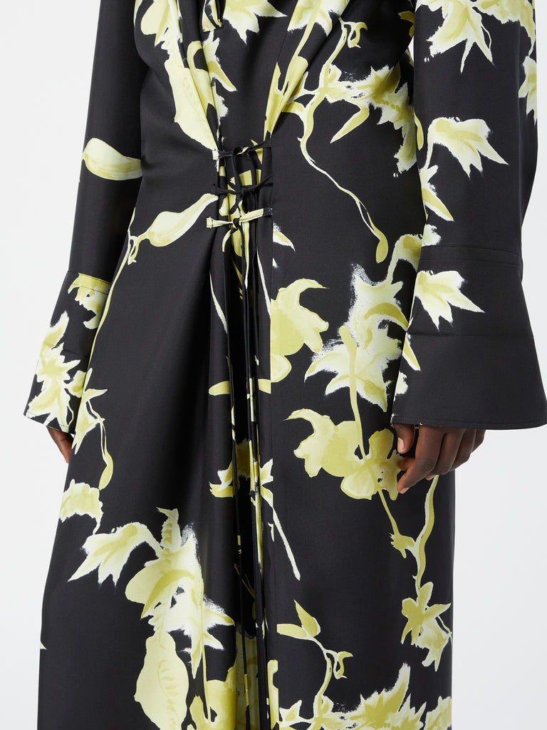 max mara silk wrap dress