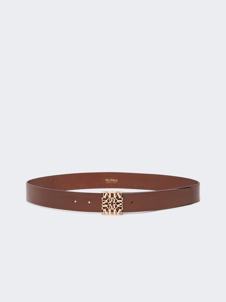 max mara leather belt