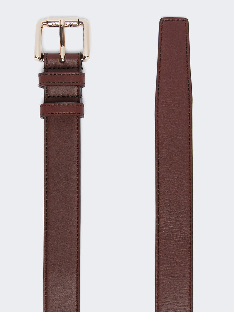 Leather belt