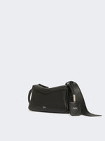 max mara low-sheen leather micro handbag for women