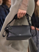 max mara low-sheen leather micro handbag for women