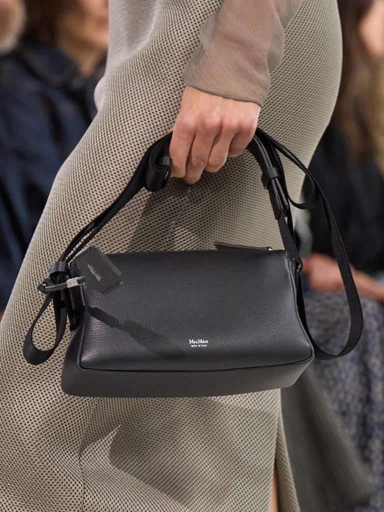 max mara low-sheen leather micro handbag