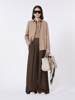 Small Leather Marine Bag for Women - Ice - Max Mara KSA