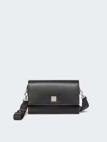 Small crossbody bag in leather