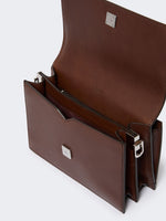 Small crossbody bag in leather