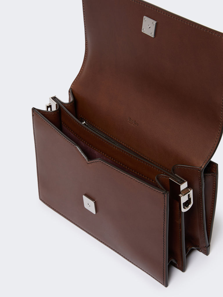 Small crossbody bag in leather