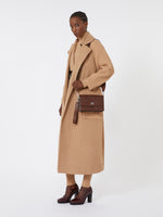 Small crossbody bag in leather