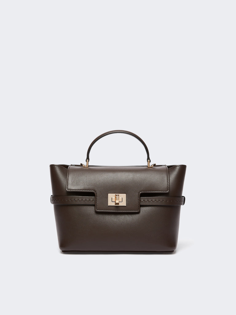 max mara extra-small smooth leather handbag