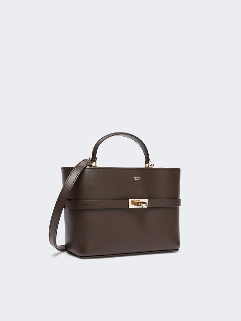 max mara extra-small smooth leather handbag