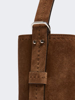 Small Archetipo bag in split leather