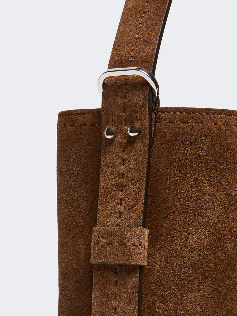 Small Archetipo bag in split leather