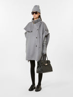 Natural Leather Handbag for Women - Black - Max Mara KSA
