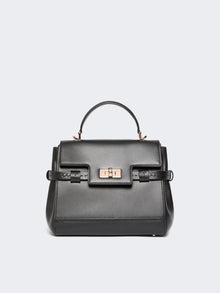 Smooth leather handbag