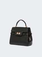 Smooth leather handbag