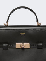 Smooth leather handbag