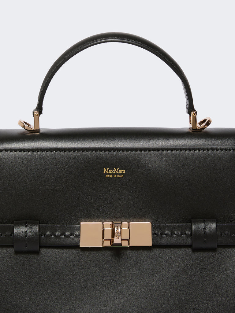 Smooth leather handbag