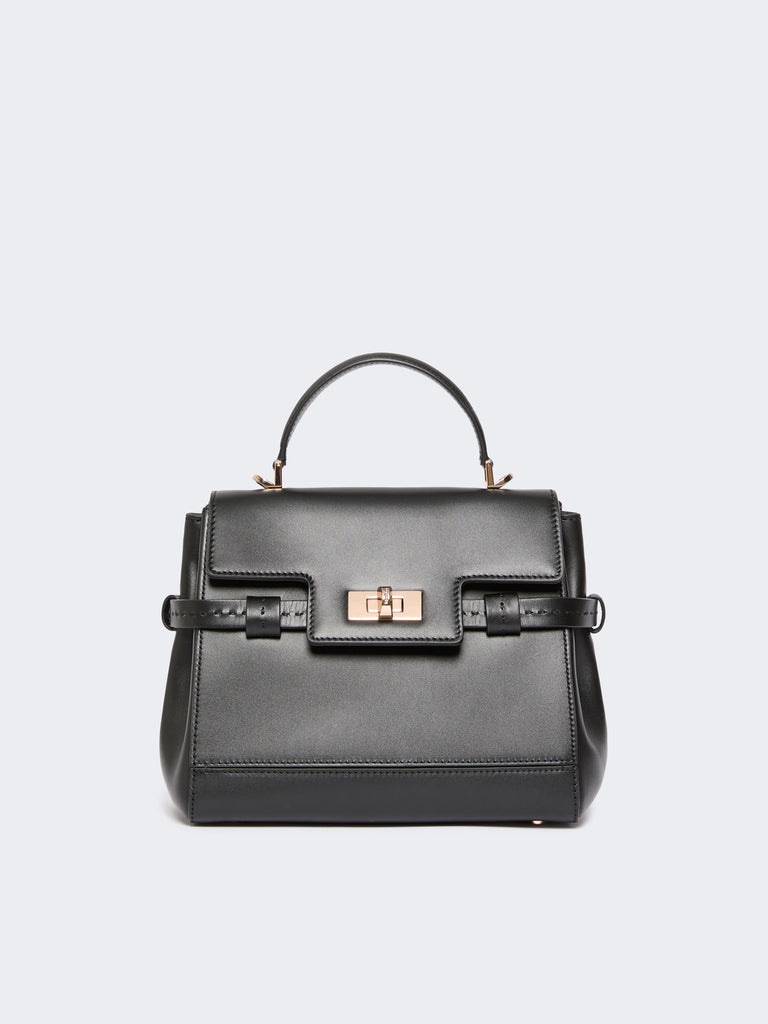 Smooth leather handbag