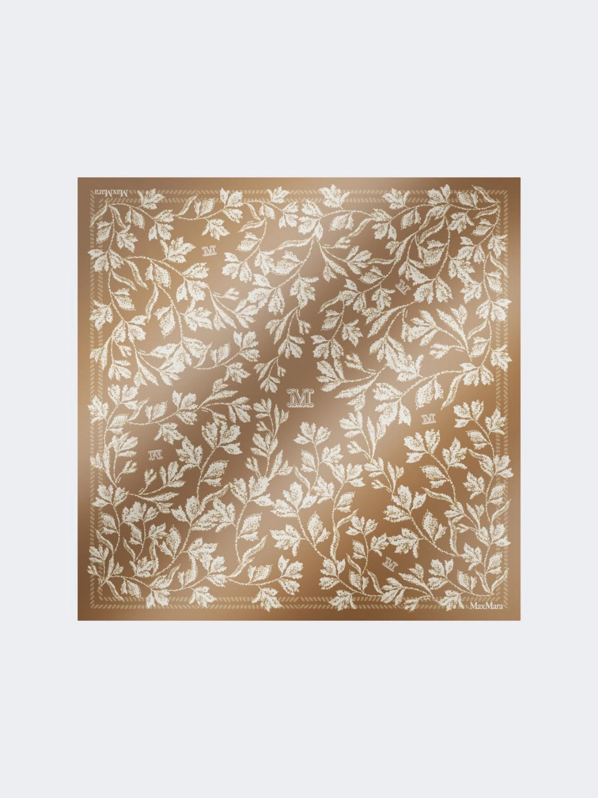 max mara printed silk oversized scarf for women
