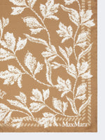 max mara printed silk oversized scarf for women