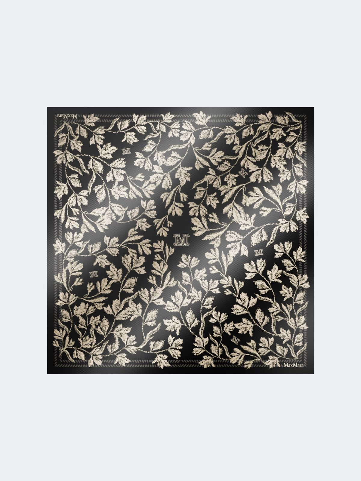 max mara printed silk oversized scarf for women