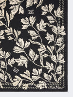 max mara printed silk oversized scarf for women