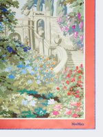 Printed silk foulard