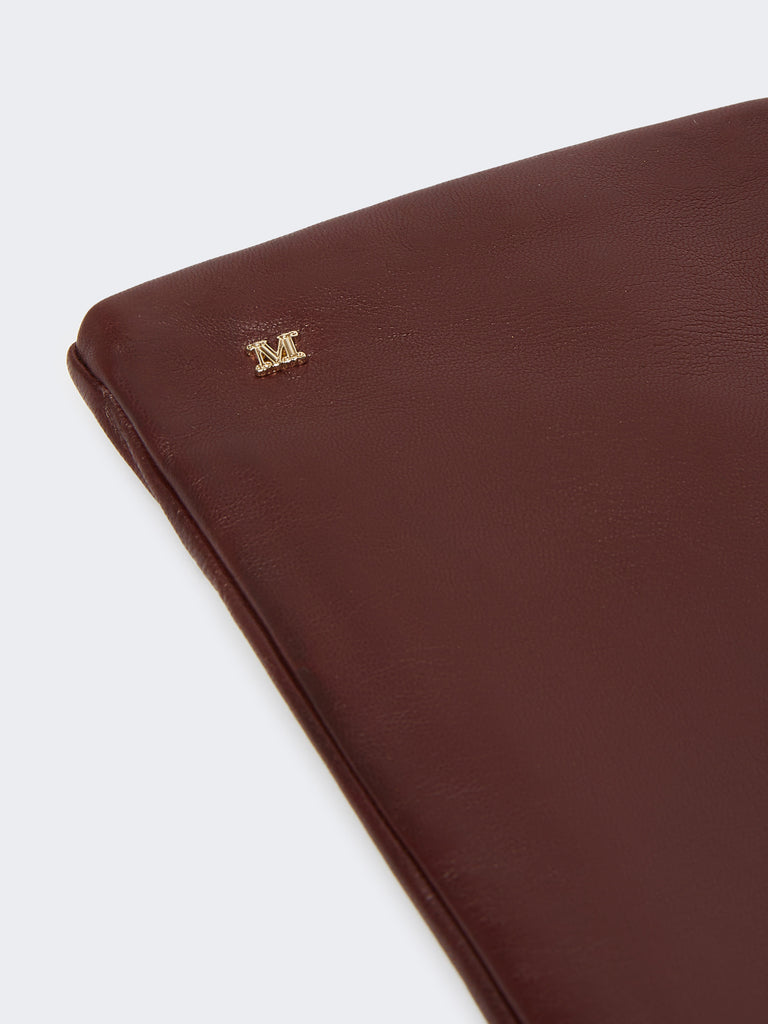 Long Nappa leather gloves