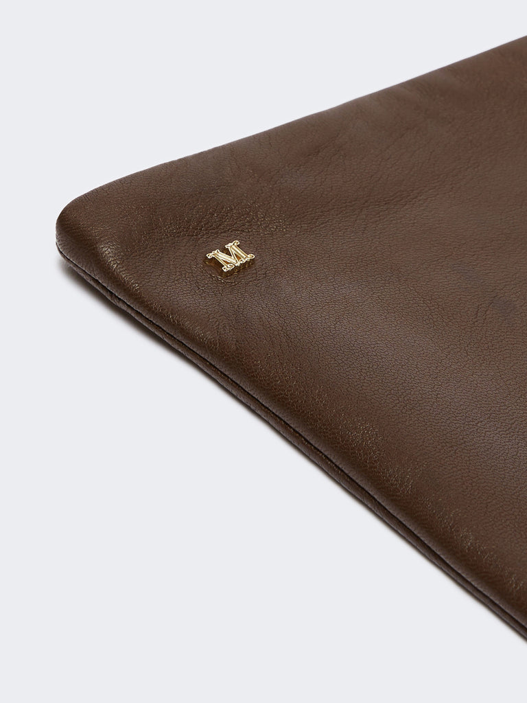 Long Nappa leather gloves