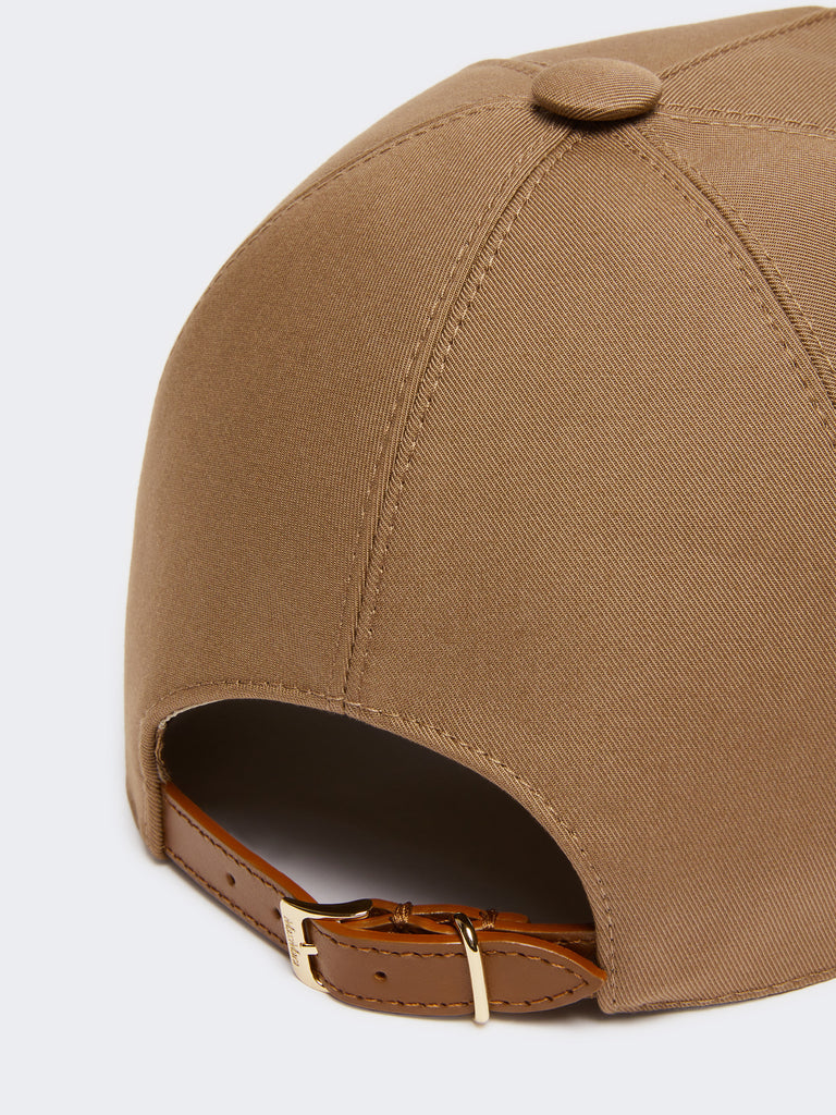 Gabardine water-repellent baseball cap