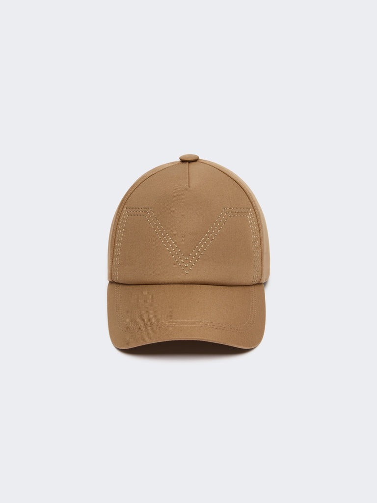 Gabardine water-repellent baseball cap