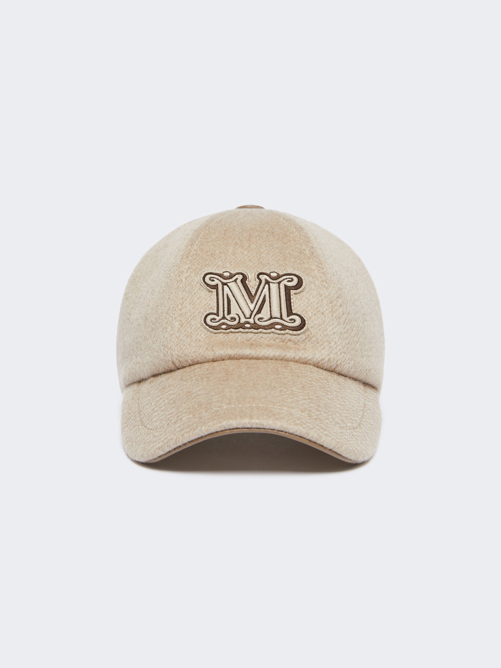 Cashmere baseball cap