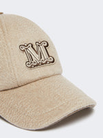 Cashmere baseball cap