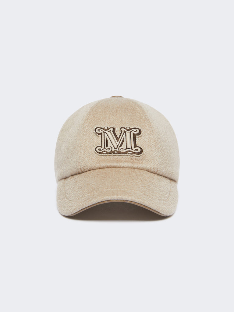 Cashmere baseball cap