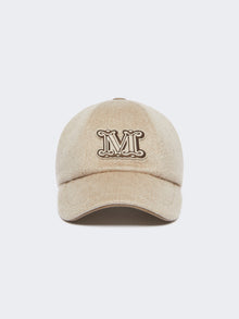 Cashmere baseball cap