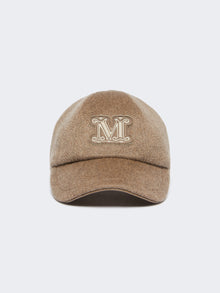 Cashmere baseball cap