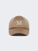 Cashmere baseball cap