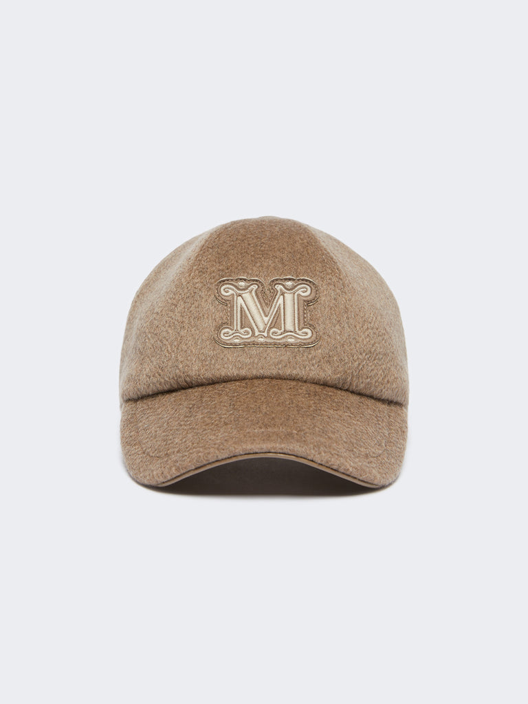 Cashmere baseball cap