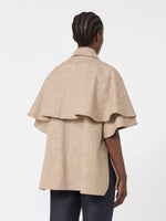 max mara glen plaid cotton cloak for women