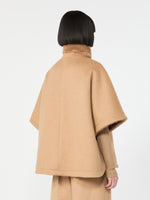 Max Mara Camel and Teddy reversible cape for Women