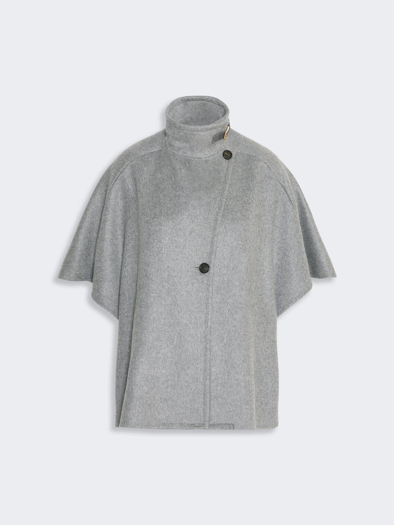 max mara oversized cape in cashmere drap