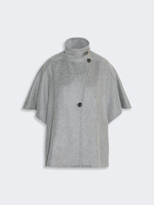max mara oversized cape in cashmere drap for women