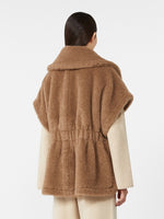 Alpaca and cashmere Teddy cape