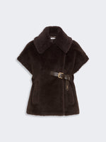 Max Mara Alpaca and wool Teddy cape for Women