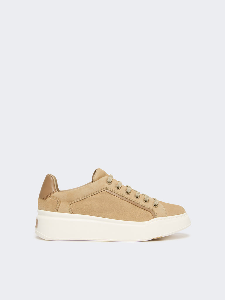 Suede sneakers