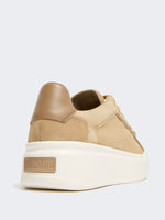 Suede sneakers