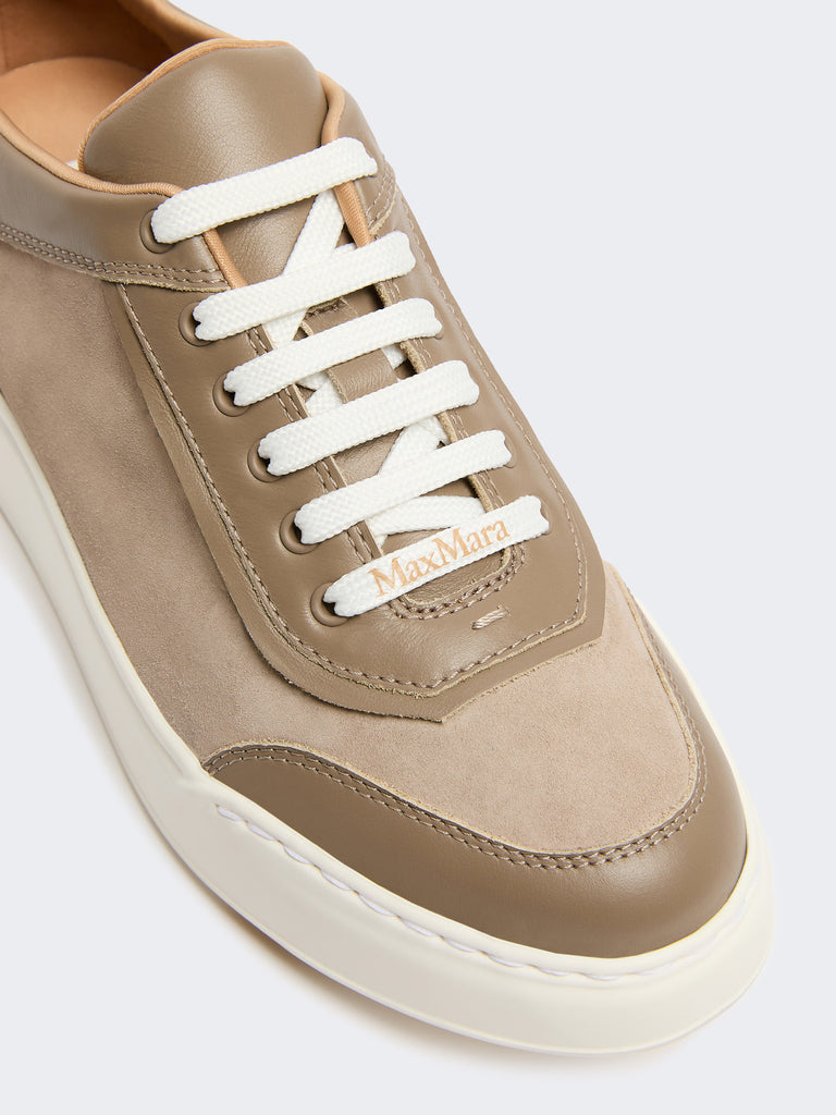 max mara urban suede sneakers