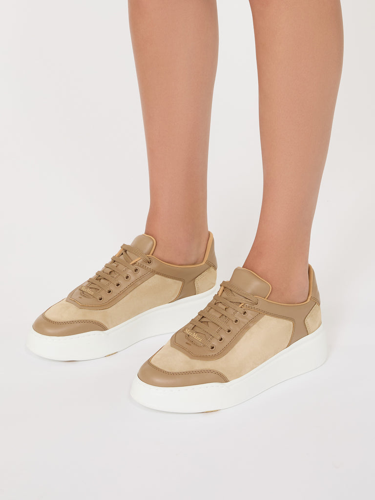 max mara urban suede sneakers