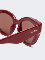 Oversized butterfly sunglasses