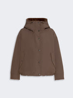 Water-Repellent Canvas Jacket for Women - Brown - Max Mara KSA