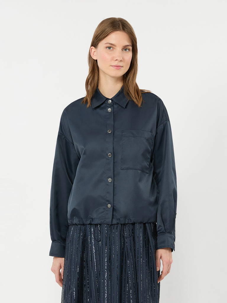 max mara water-repellent twill jacket